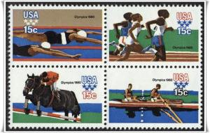 SC#1791-94 15¢ Summer Olympic Games Block of Four (1979) MNH