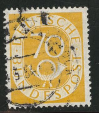 Germany Scott 683 used 1952 stamp set CV$11.50