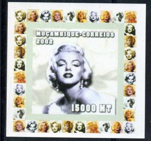 Mozambique 2002 MARILYN MONROE Deluxe s/s Mint (NH) #2