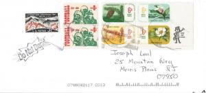 USA # 1376 & 1381 STAMP COVER, ADRESSED