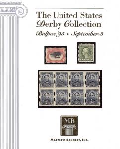 The United States Derby Collection - Balpex '95, Bennett 195