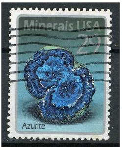 USA 1992 - Scott 2700 used - 29c, Minerals, Azurite 