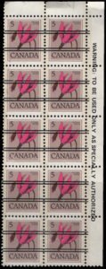 Canada SC# 710xx used f/vf