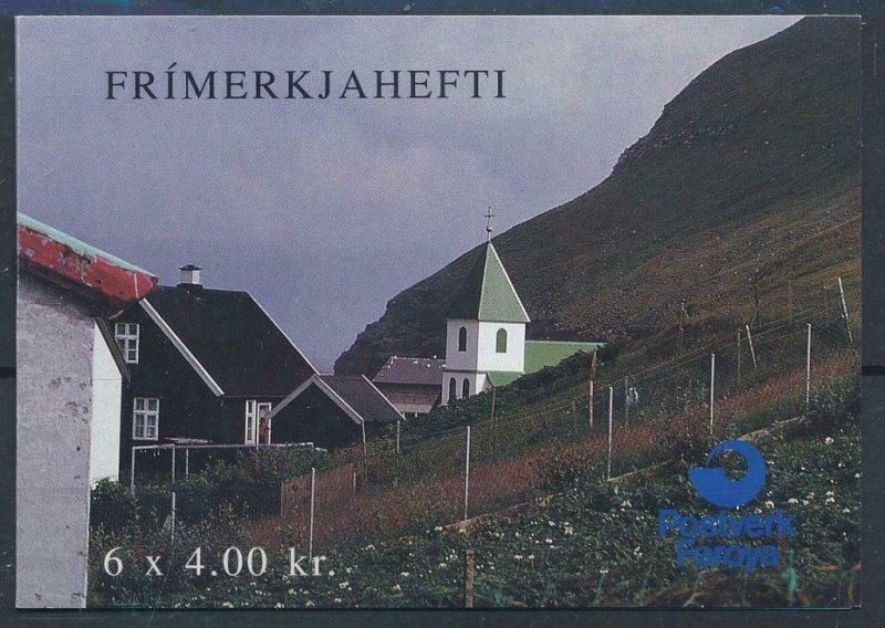 Faroe Islands 1993 #251a MNH. Tourism, booklet