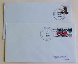 US  CANTON ISLAND HONOLULU   1976 MARCH 3 & 3-29-1978