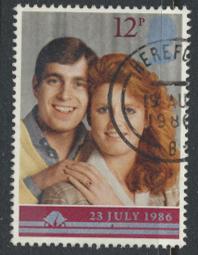 Great Britain SG 1333 - Used - Royal Wedding