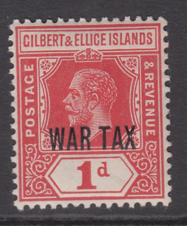 Gilbert and Ellice MR1 MNH VF