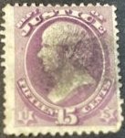 U.S. # O31--USED*---PURPLE---DEPT OF JUSTICE--OFFICIAL---1873