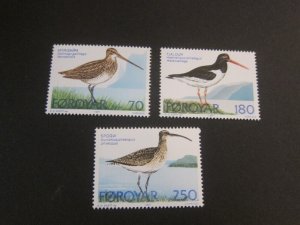 Faroe Islands 1977 Sc 28-30 set MNH