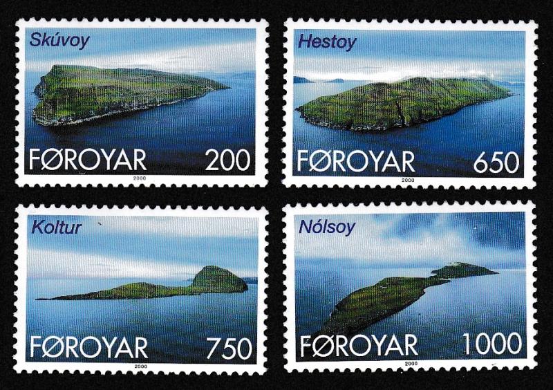 Faroe Is. Islands of the Faroes 4v SG#363=375 SC#383-386