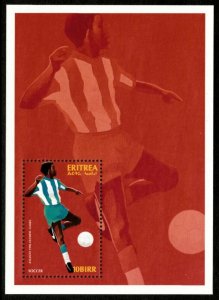 Eritrea 1996 - Atlanta Summer Olympics, Soccer - Souvenir Sheet - Sc 272 - MNH