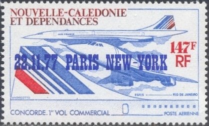 New Caledonia Scott #'s C141 MNH