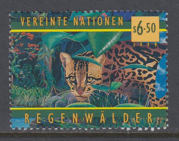 UN Vienna 240 Ocelot MNH VF