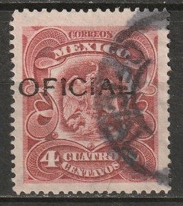 Mexico 1910 Sc O67 official used