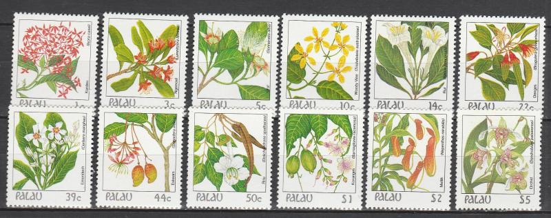 Palau #126-30, 132, 135-6, 138-41   MNH CV $20.45  (A9129)