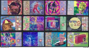 AUSTRALIA 1998 45c Multicoloured-Self Adhesive Set of History of Australian R...