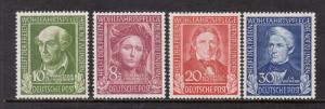 Germany #B310 - #B313 VF/NH Set