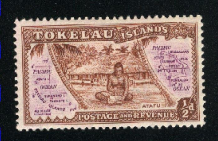 Tokelau #1   Mint  Nh VF 1948 PD