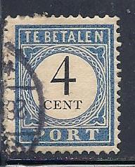 Netherlands #J18 (U) CV $2.25