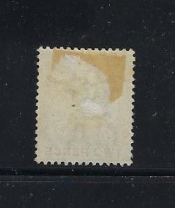 GIBRALTAR SCOTT #41 1903 EDWARD VII 2D (GREEN/CARMINE ROSE) -WMK 2 - MINT HINGED