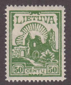 Lithuania 169 Ruin 1923