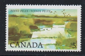 Canada Sc 937 1983 $5 Point Pelee stamp mint NH