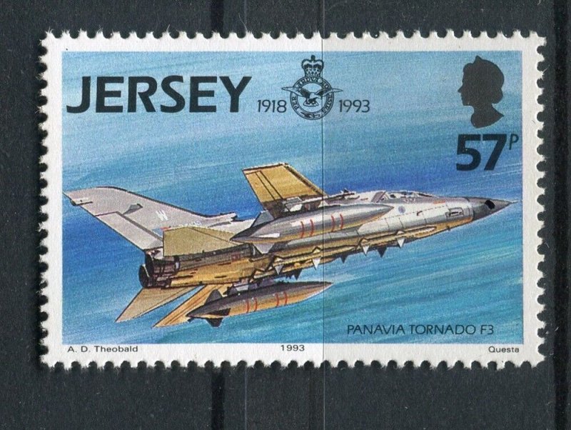 JERSEY; 1993 early Airmail AIRCRAFT issue fine MINT MNH unmounted value