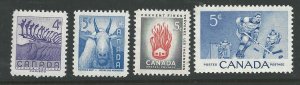 Canada  359-361, 364  MNH