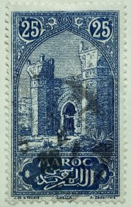 AlexStamps FRENCH OFFICES IN MOROCCO #98 VF Used 
