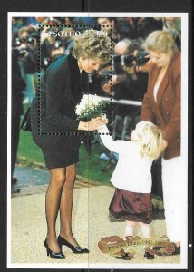 LESOTHO SGMS1347 1997 PRINCESS DIANA MNH 