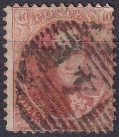 Belgium #16 F-VF Used  CV $25.00 (A18171)