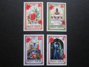 St Lucia 1984 Sc 702-705 set MNH