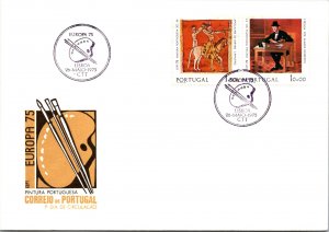 Portugal, Worldwide First Day Cover, Art, Europa