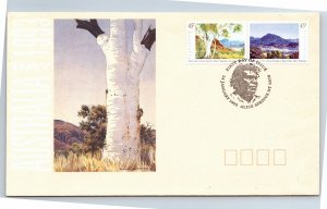 AUSTRALIA DAY 1993 PAIR ON CACHETED FIRST DAY COVER ALICE SPRINGS CANCEl