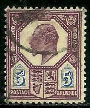 Great Britain # 134,  Used  =