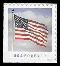 PCBstamps  US #5055 Bk Sgl {47c}U.S. Flag, (27)