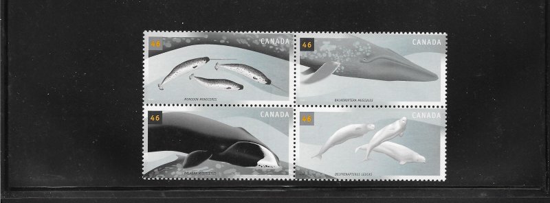 WHALES - CANADA #1871a MNH