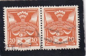 Czechoslovakia,       #       84     used   pair