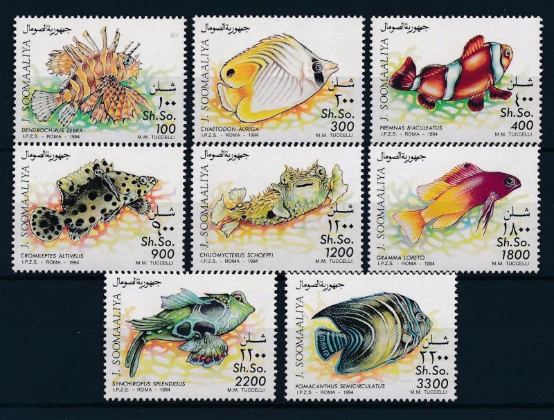 [48331] Somalia 1994 Marine life Fish MNH