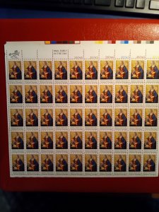 US# 1579. Christmas, Sheet of 50 MNH PERFECT!!! (1976)