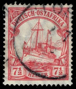 German East Africa #33 Yacht Hohenzollern; Used