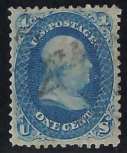 US Scott #63 Used VF-XF