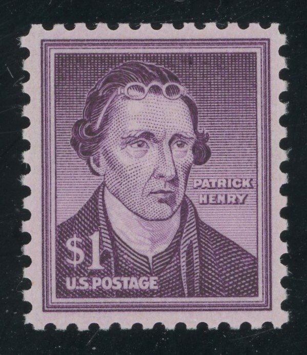 USA 1052 - 1 Dollar Patrick Henry - XF Mint never hinged