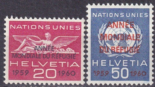 Switzerland #7o31-2    MNH   (S10450)