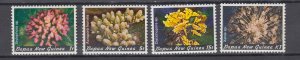 J44061 JL Stamps 1982 papua new guinea set mnh #566-9 corals