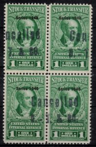 USA - Revenues - Stock Transfer - Scott RD271 Block