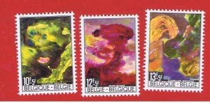 Belgium #B829-B831  MVFVLH OG   Semi-Postal     Free S/H