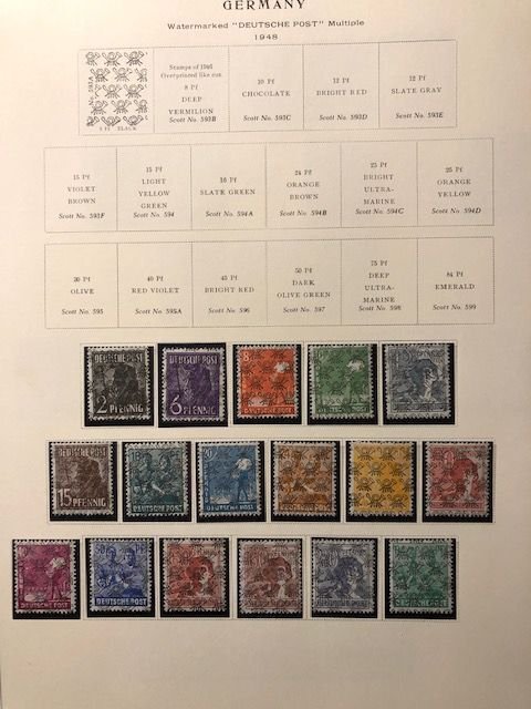 Germany 1940 to 1949 7 Pages