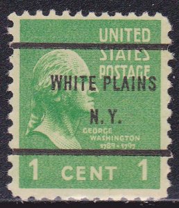 Precancel - White Plains, NY PSS 804-61 Bureau Issue