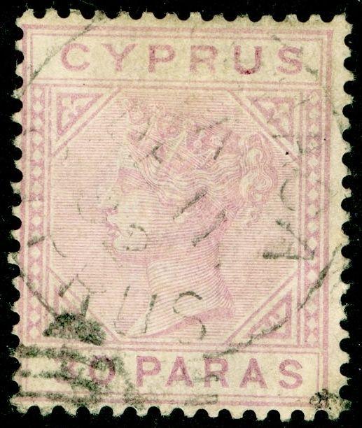 CYPRUS SG17, 30pa Pale Mauve, USED, CDS. Cat £25.